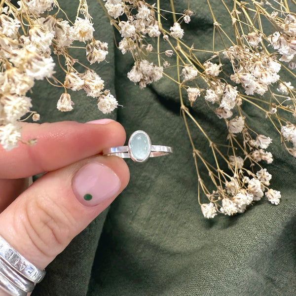 Aquamarine Ring