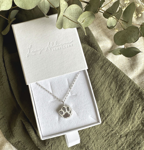 Pepper's Paw Print Necklace
