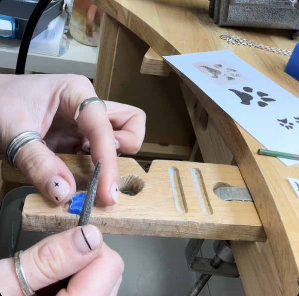 Bespoke Paw Print Necklace (your own pet's paw made into jewellery!)