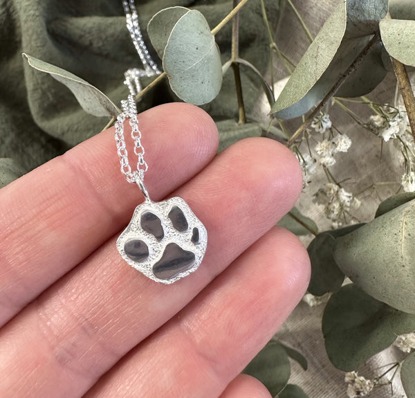 Pepper's Paw Print Necklace