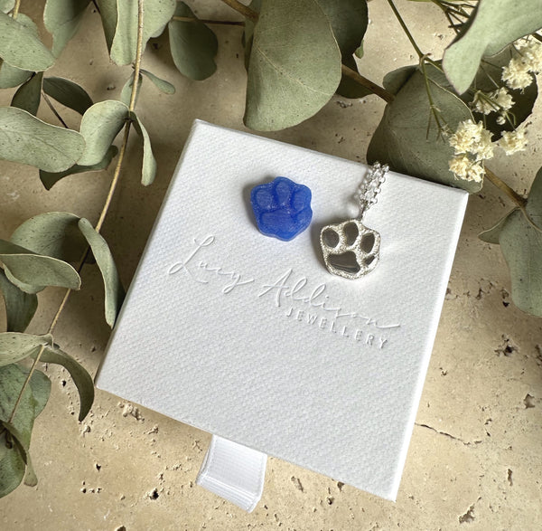 Pepper's Paw Print Necklace