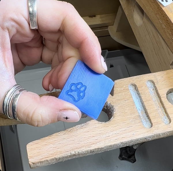 Bespoke Paw Print Necklace (your own pet's paw made into jewellery!)