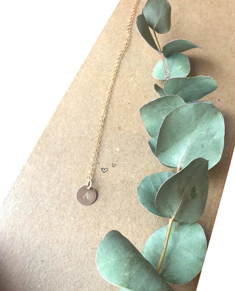 Personalised Gold Initial Necklace