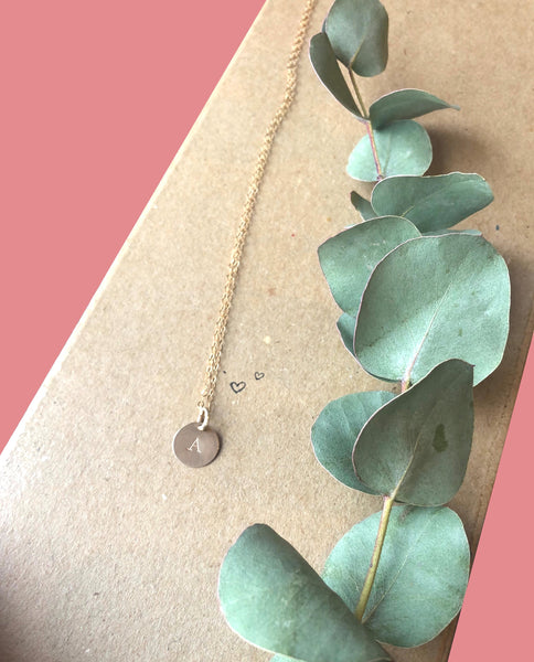 Personalised Gold Initial Necklace