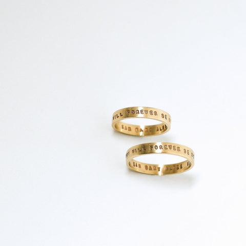 Medium Gold Ring