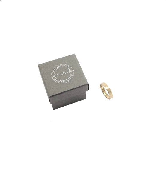 Medium Gold Ring